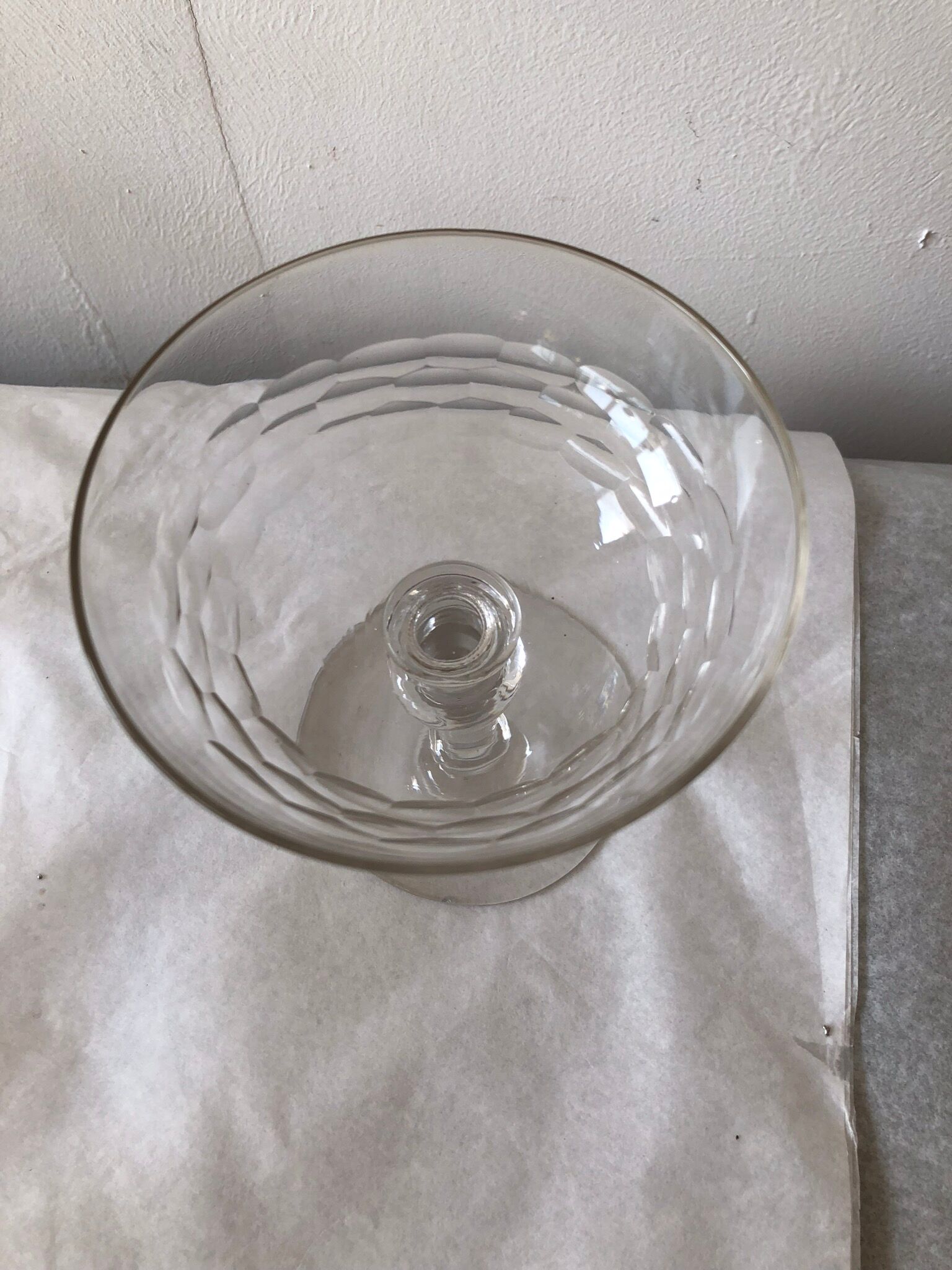 Set of 10 cuts to cristal champagne