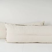 Lot de 2 housses de coussin kilim vintage 41x102 cm