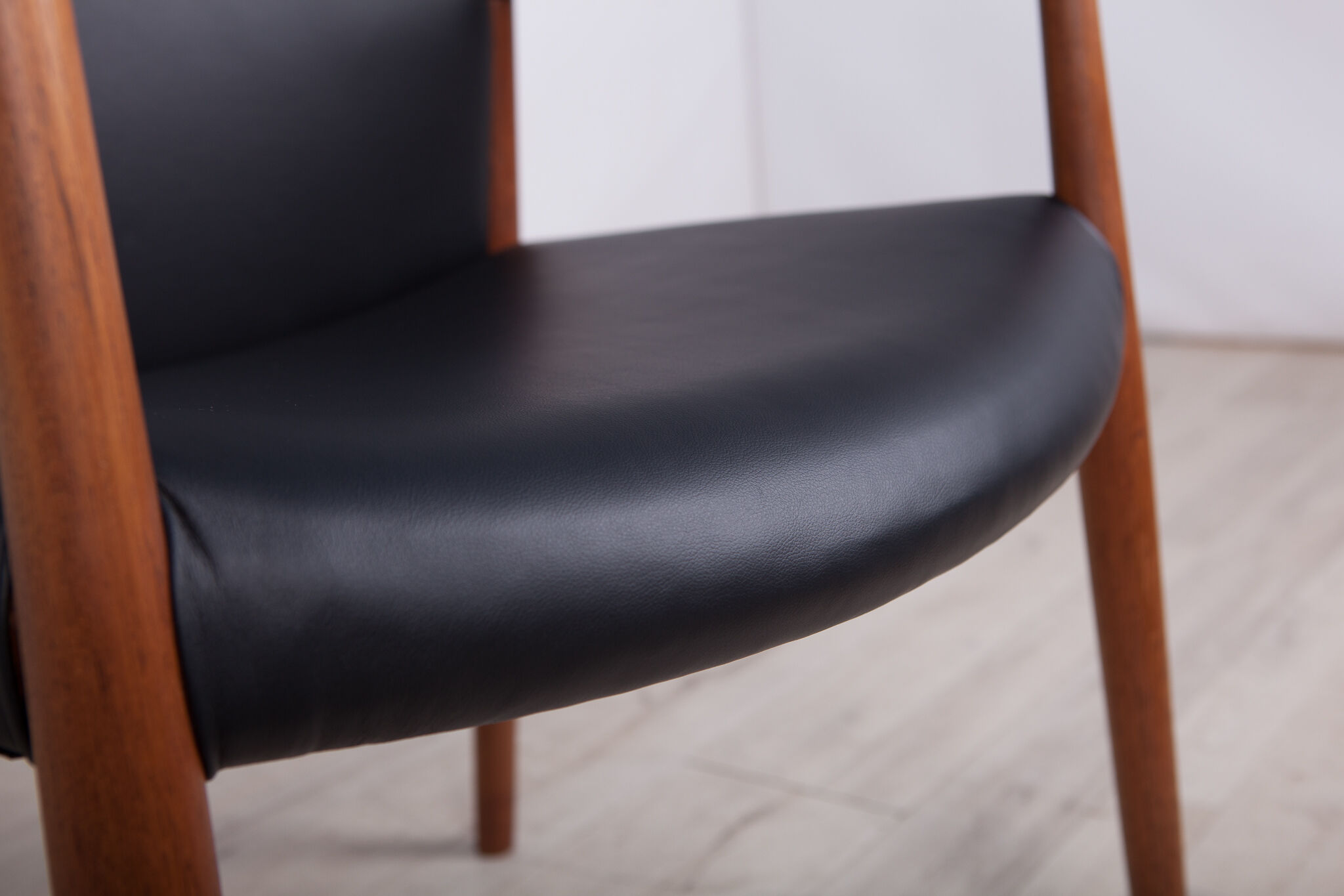 Mid-Century Armchair by A. B. Madsen & E. Larsen for Fritz Hansen, 1950s