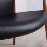 Mid-Century Armchair by A. B. Madsen & E. Larsen for Fritz Hansen, 1950s