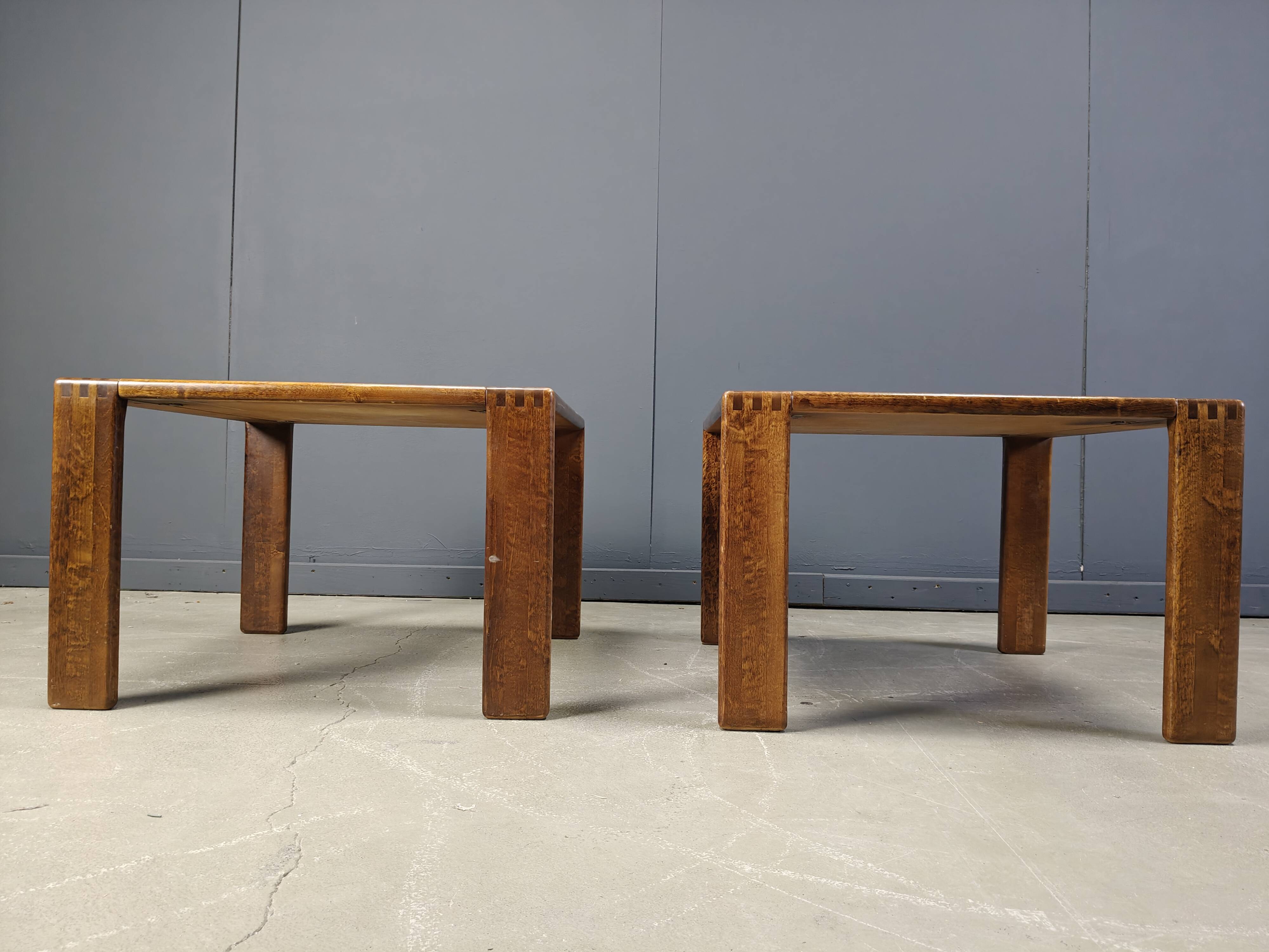 Paire de tables basses Bonanza par Asko, Finlande, 1960