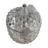 Boîte en verre en forme de pomme