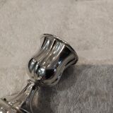 Silver 950 Minerva polylobe egg cup, Doyen silversmith