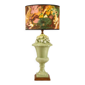 Light green lamp from Manises