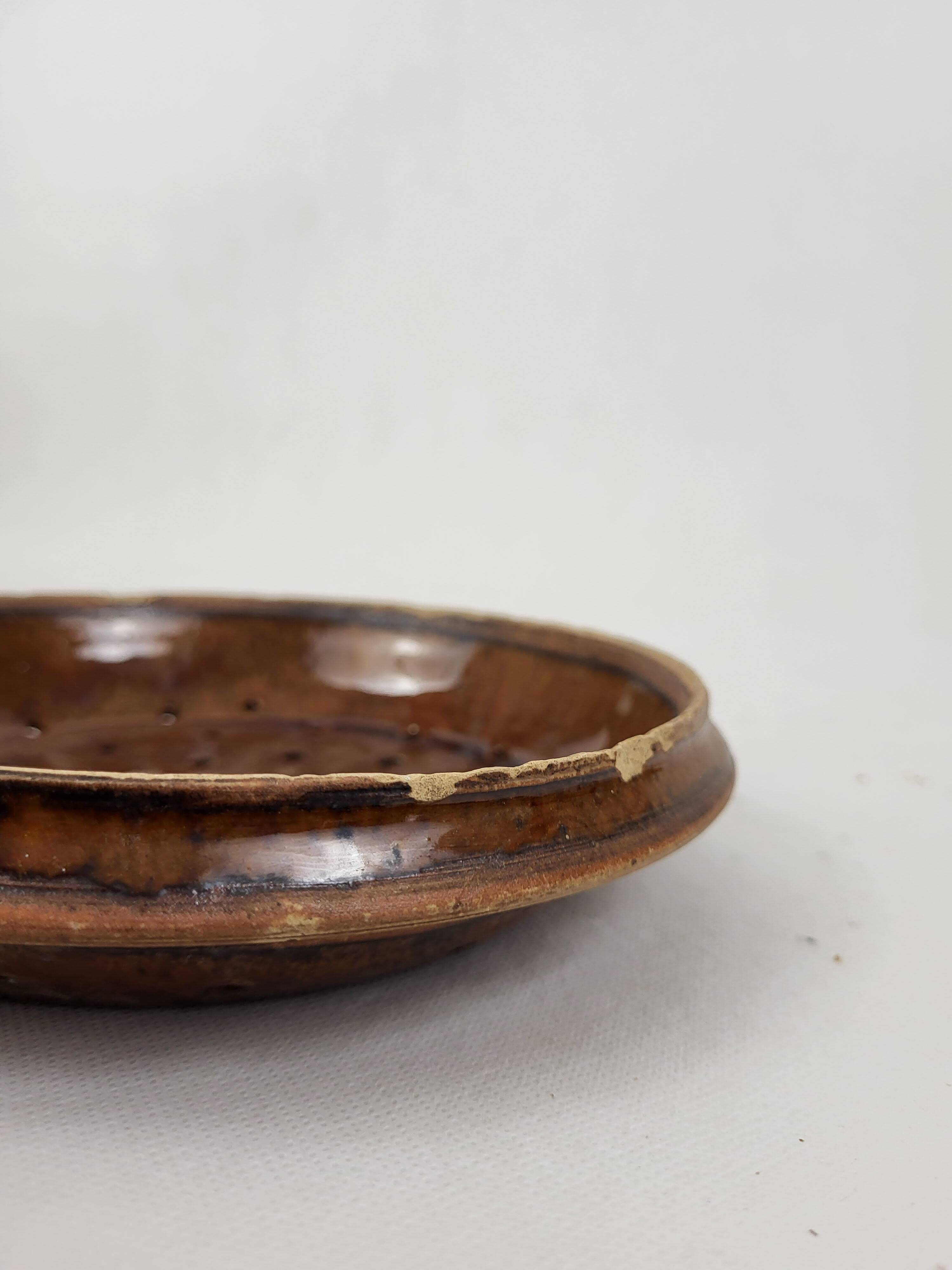 2 19th century Puisaye sandstone drainers