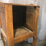 Side cabinet in oak period LOUIS XV 18 eme Country furniture Fifth wheel Table