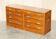 Buffet military campaign in polished oak, traditional restored French.