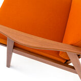 Scandinavian teak armchair 50/70