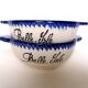 Two Henriot Quimper Breton bowls