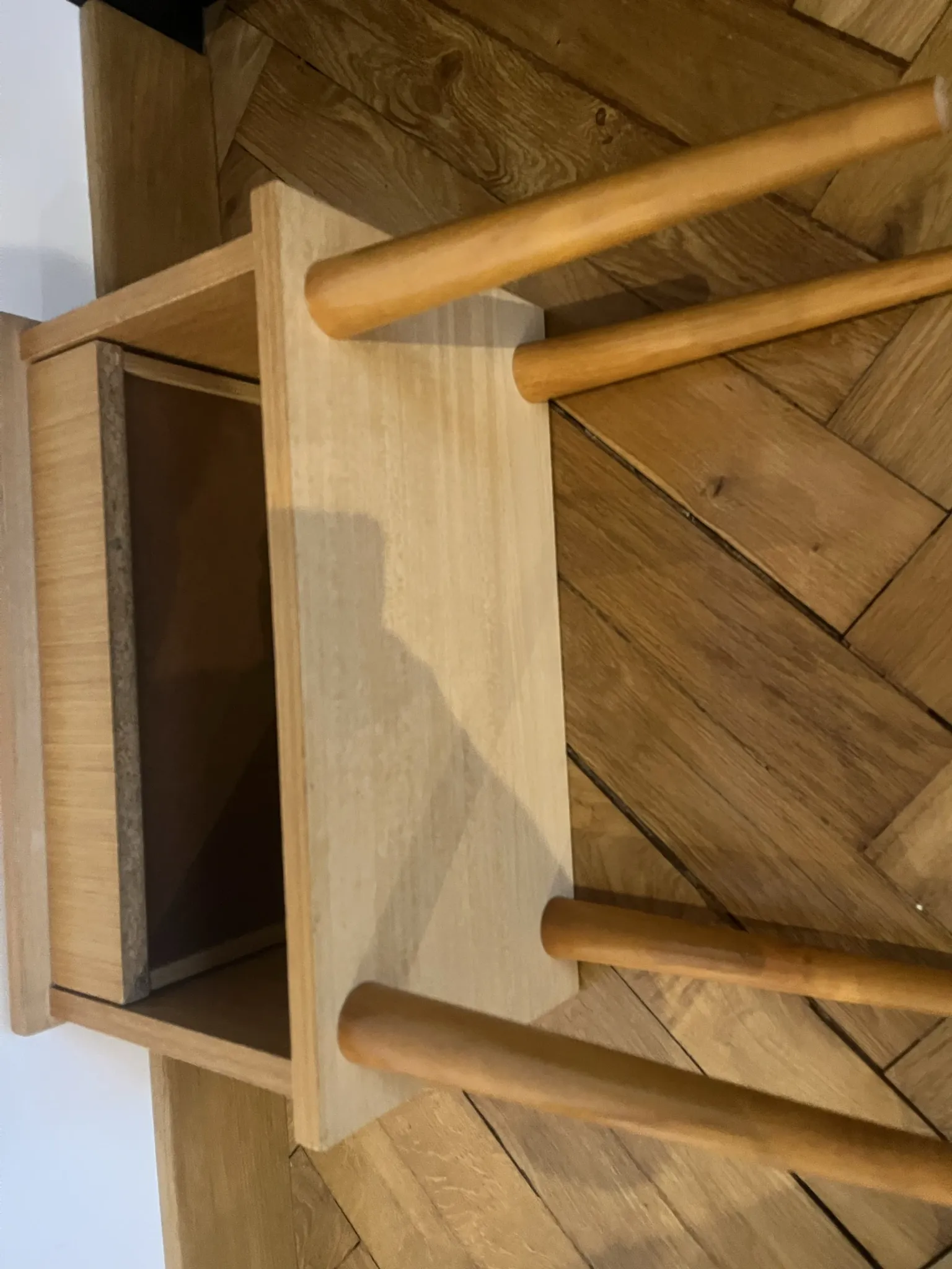 Vintage bedside table