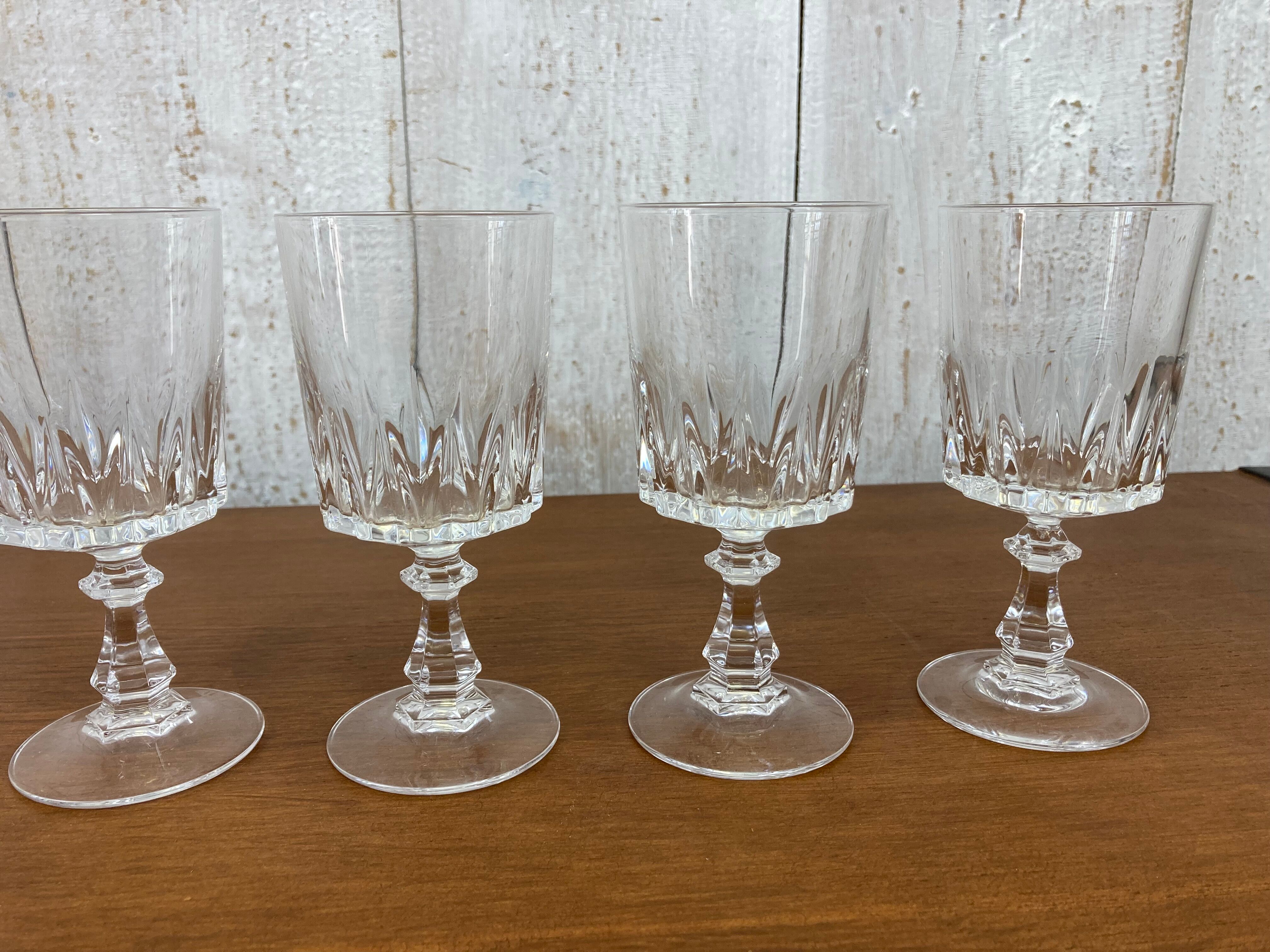 Vintage Arques crystal glasses