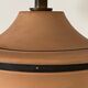 Lampe terracotta façon chanel vintage