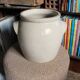 Vase garden pot glazed stoneware with two handles