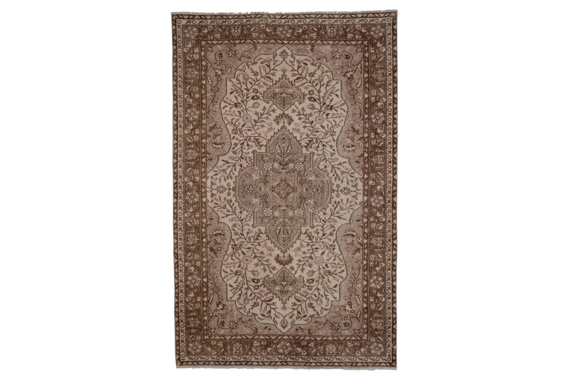 Vintage Turkish handmade rug 164x258 cm