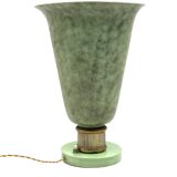 Art Deco Table Lamp attributed to Edmond Etling, France, ca. 1920s