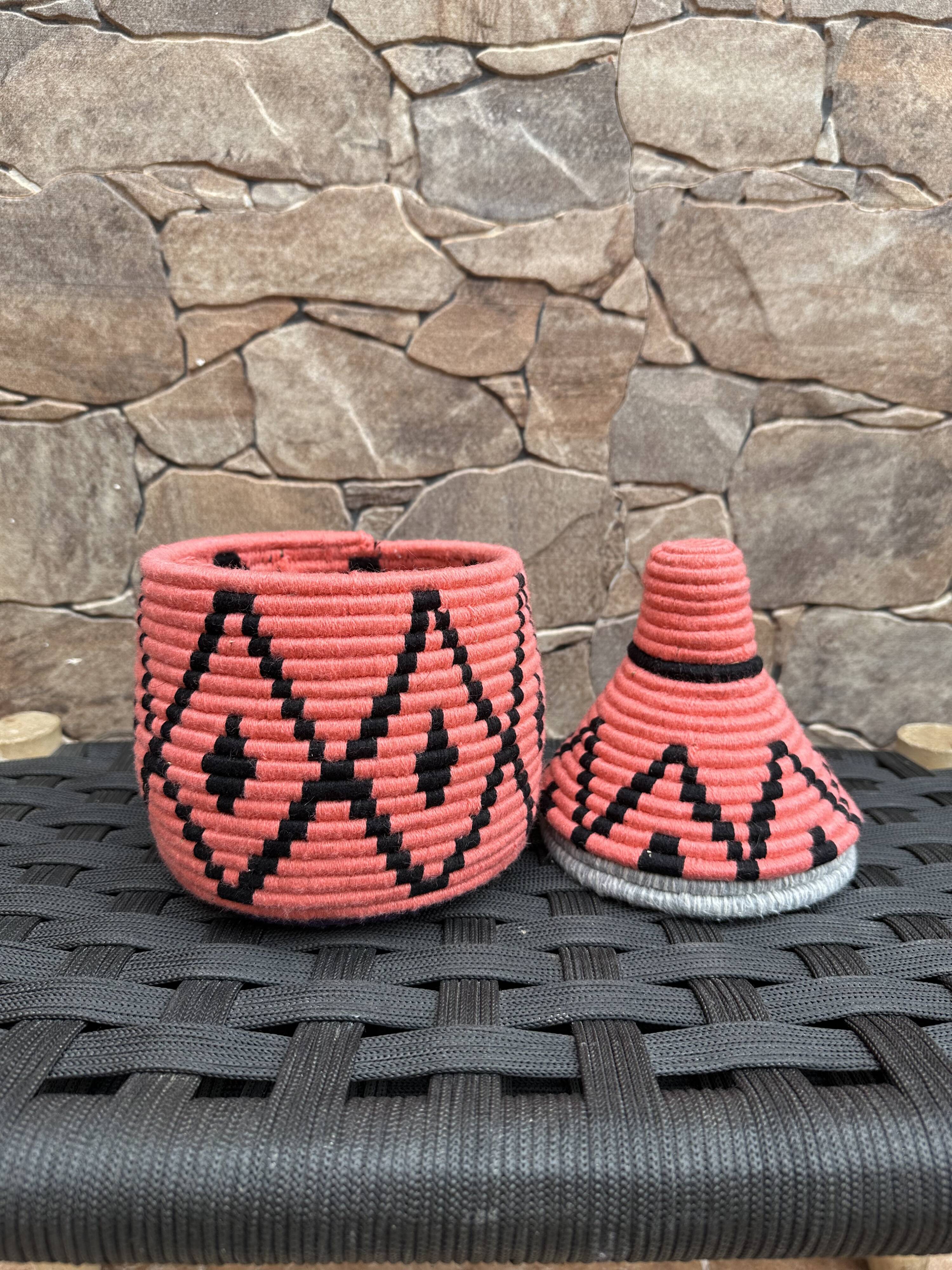 handmade, Moroccan basket, African basket, woven bowl, wall basket.