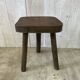 Tabouret de ferme tripode