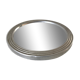 Plateau miroir rond argenté années 50