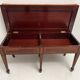 English piano stool bench of the XIX Century