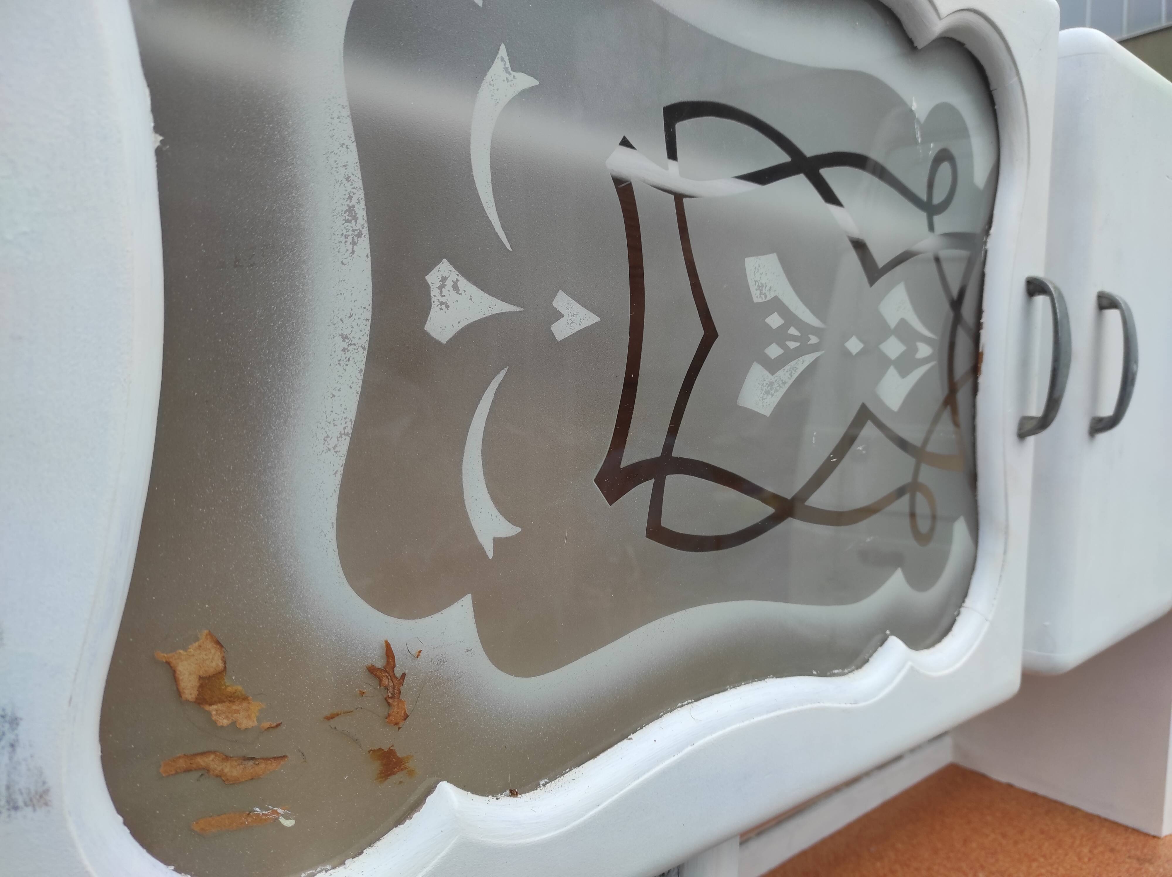 Buffet Mado vintage 2 body repainted in white