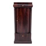 Mahogany cabinet, Northern Europe, circa 1860.