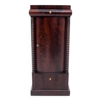 Mahogany cabinet, Northern Europe, circa 1860.