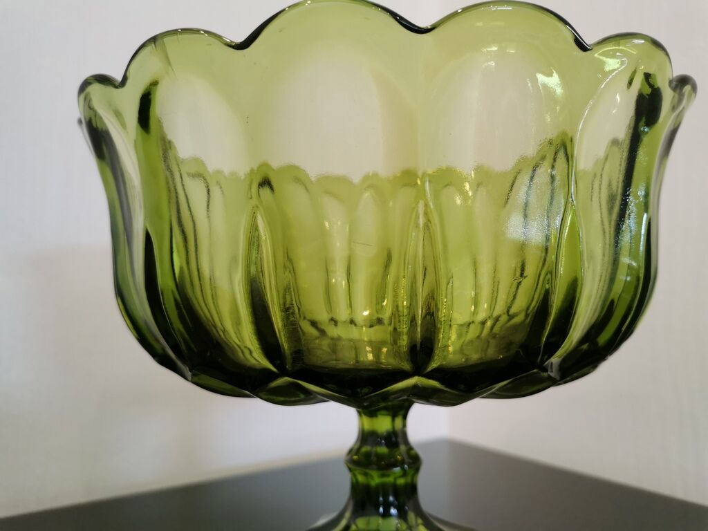 Vintage glass cut