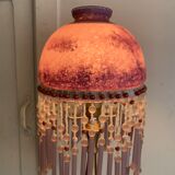 Pair of pampille bedside lamps