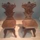 Pair of stool chairs