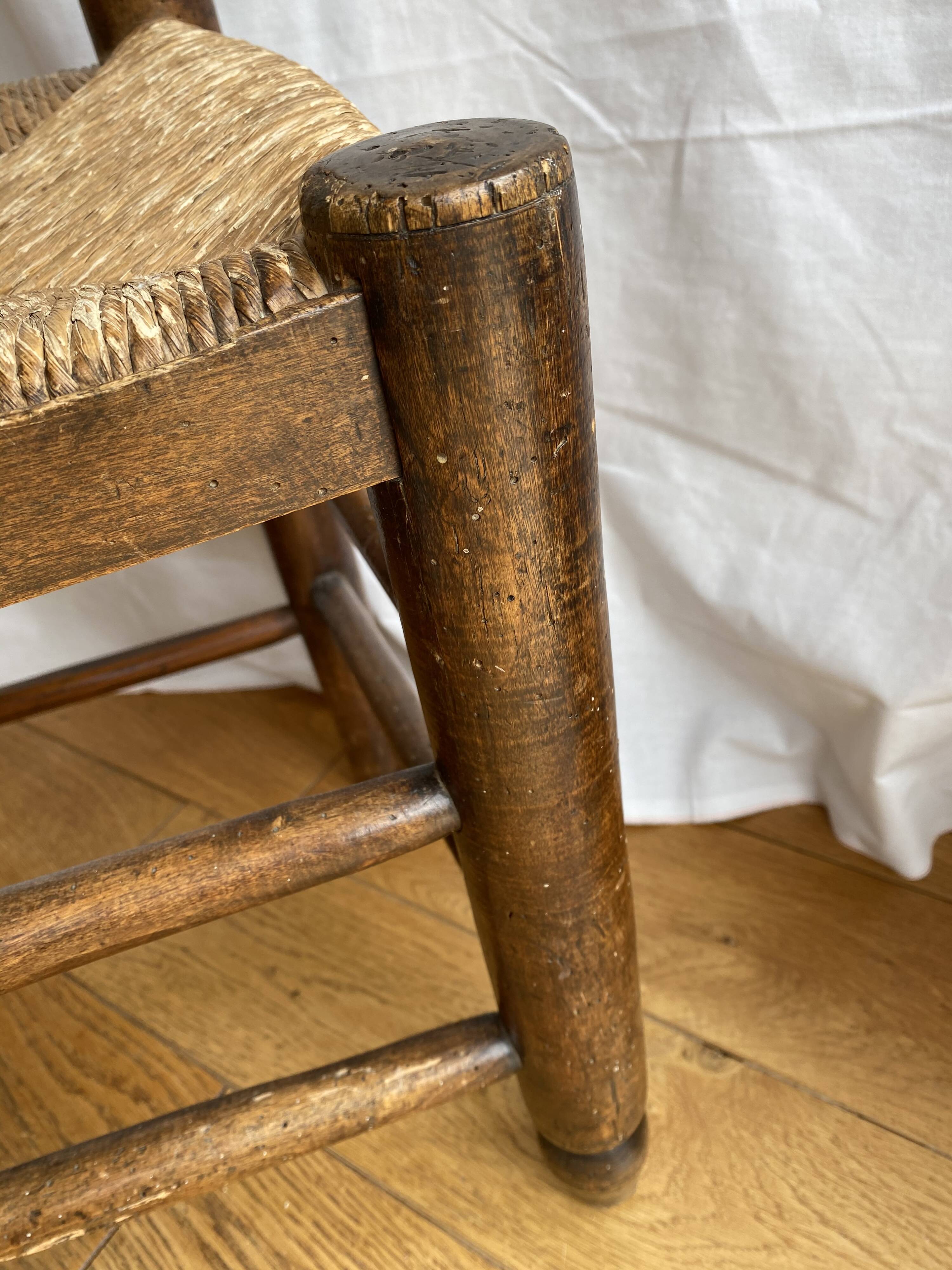 Old mulched chair