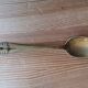 Vintage brass teaspoons