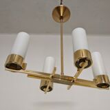 Arlus chandelier with 4 fires from the 50s/60s