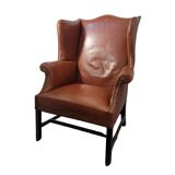 Butaca Chesterfield / Sillón Orejero “Wing Chair”, pp. s. XX - Reino Unido