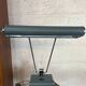 Vintage desk lamp – Art Deco style in chrome and green