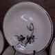 12 dessert plates, Tulips model, Céranord St Amand