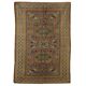 Ancient Asian rug in cotton and wool, fine knot, 77 x 54 in.