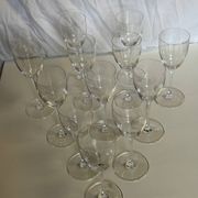 Verres à pieds en cristal Saint Louis