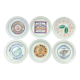 St Amand earthenware cheese plates, Fromages de France series