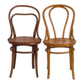 Vintage Thonet chairs (c.1920). Set of 2 pieces #6