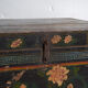 Coffre ancien peint en bois de pin – Chine, vers 1900
