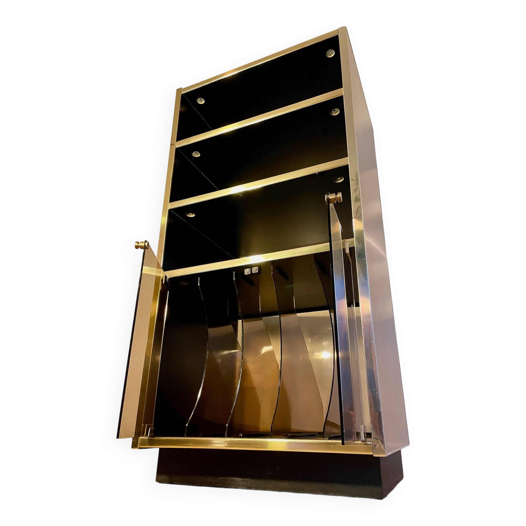 Hi-Fi furniture/Plexi and gold vinyls
