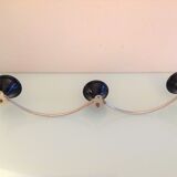 Moustache hook with three chrome heads / vintage 60s-70s