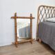 Vintage bamboo mirror