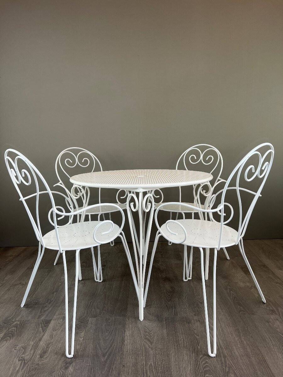 Wrought Iron Garden Furniture, 20th Century