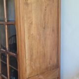 Antique Parisian glass cabinet in the style of a hosier