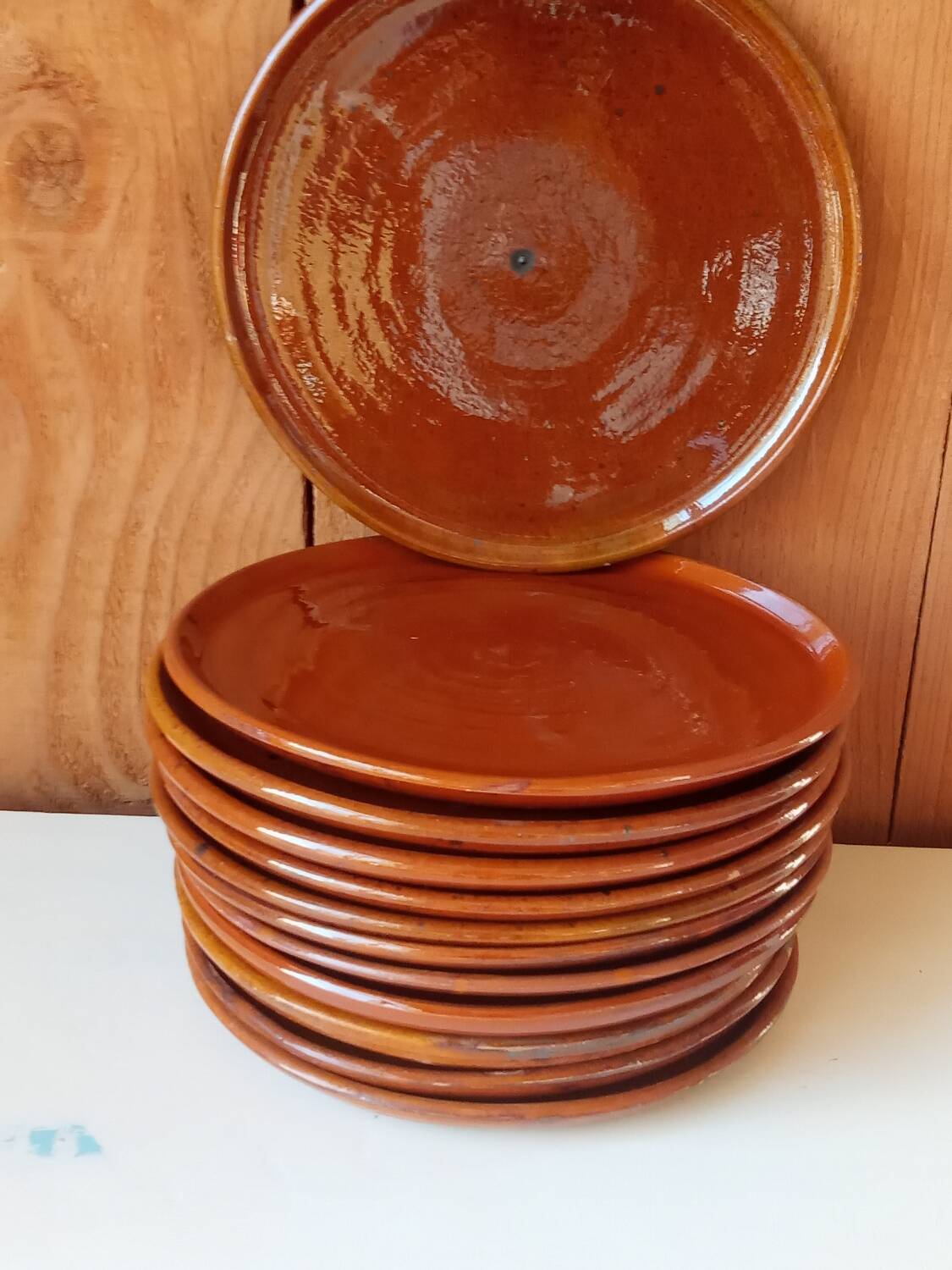 Twelve ceramic plates from Vallauris, Foucard Jourdan
