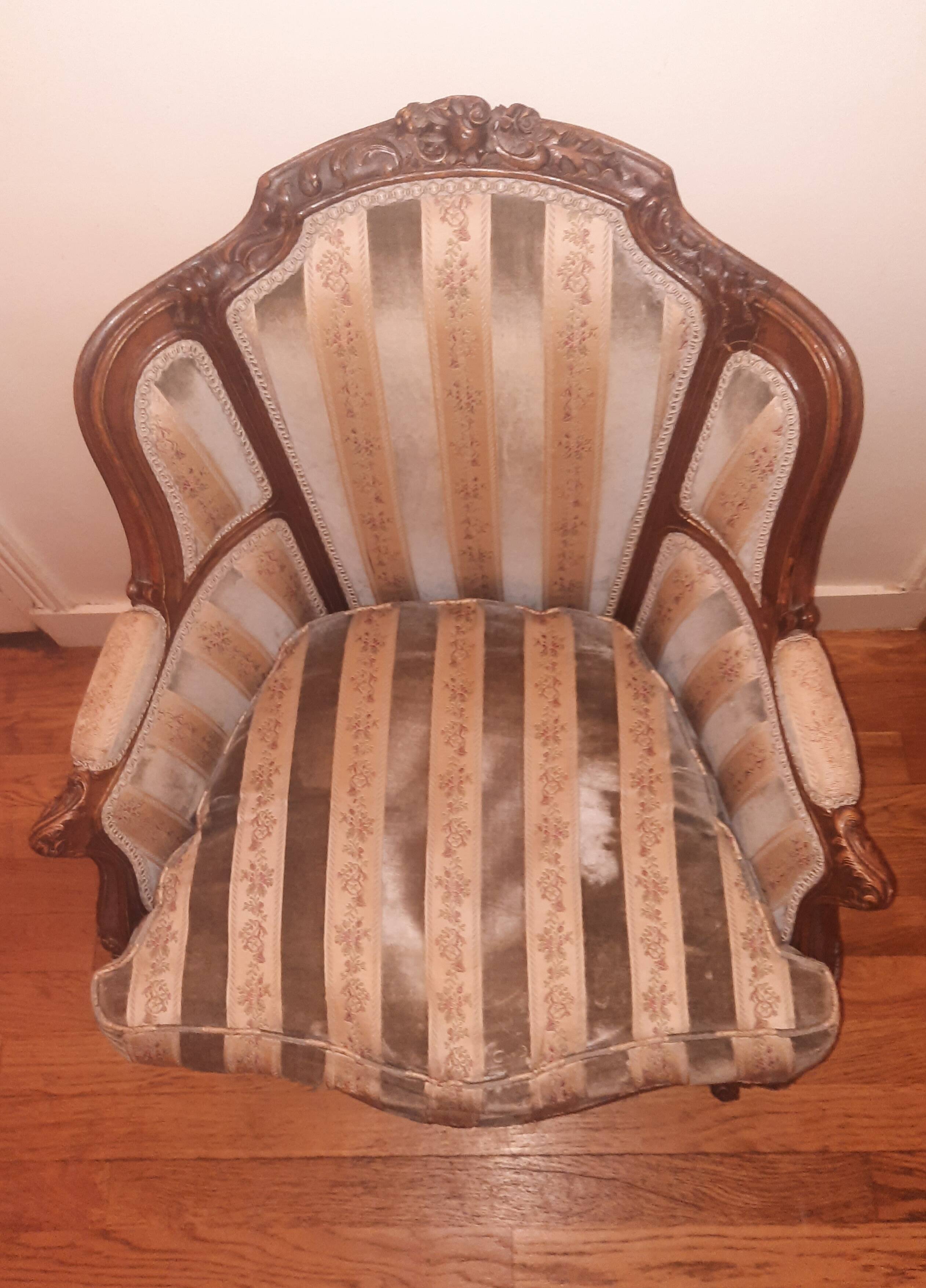 Louis XV style armchair