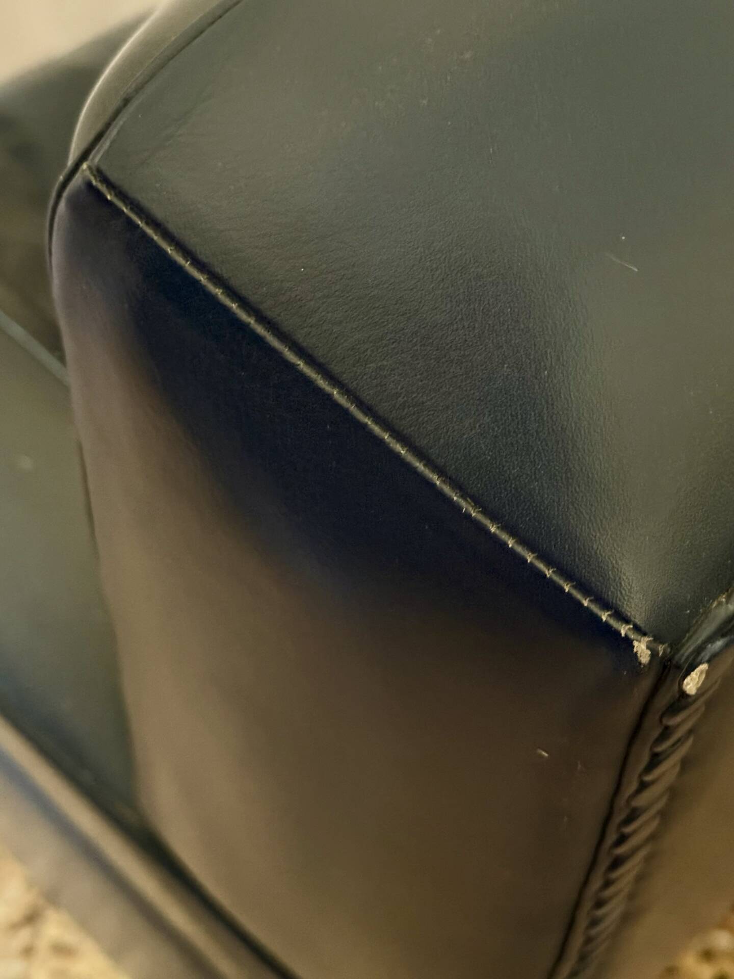Tabarin Armchair in Leather by Poltrona Frau