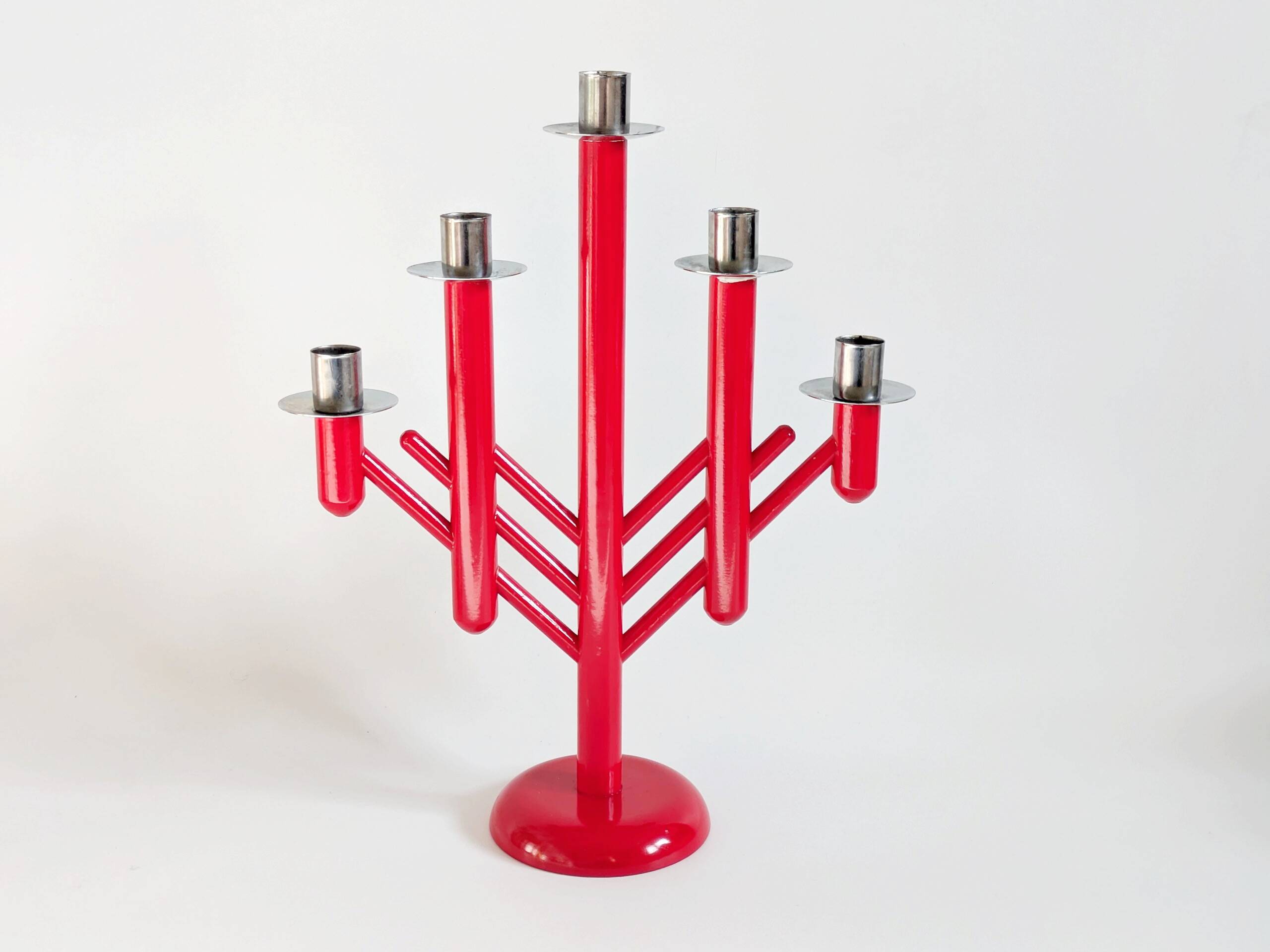 “Rapsodia” Aarikka Finland candlestick, 1980s