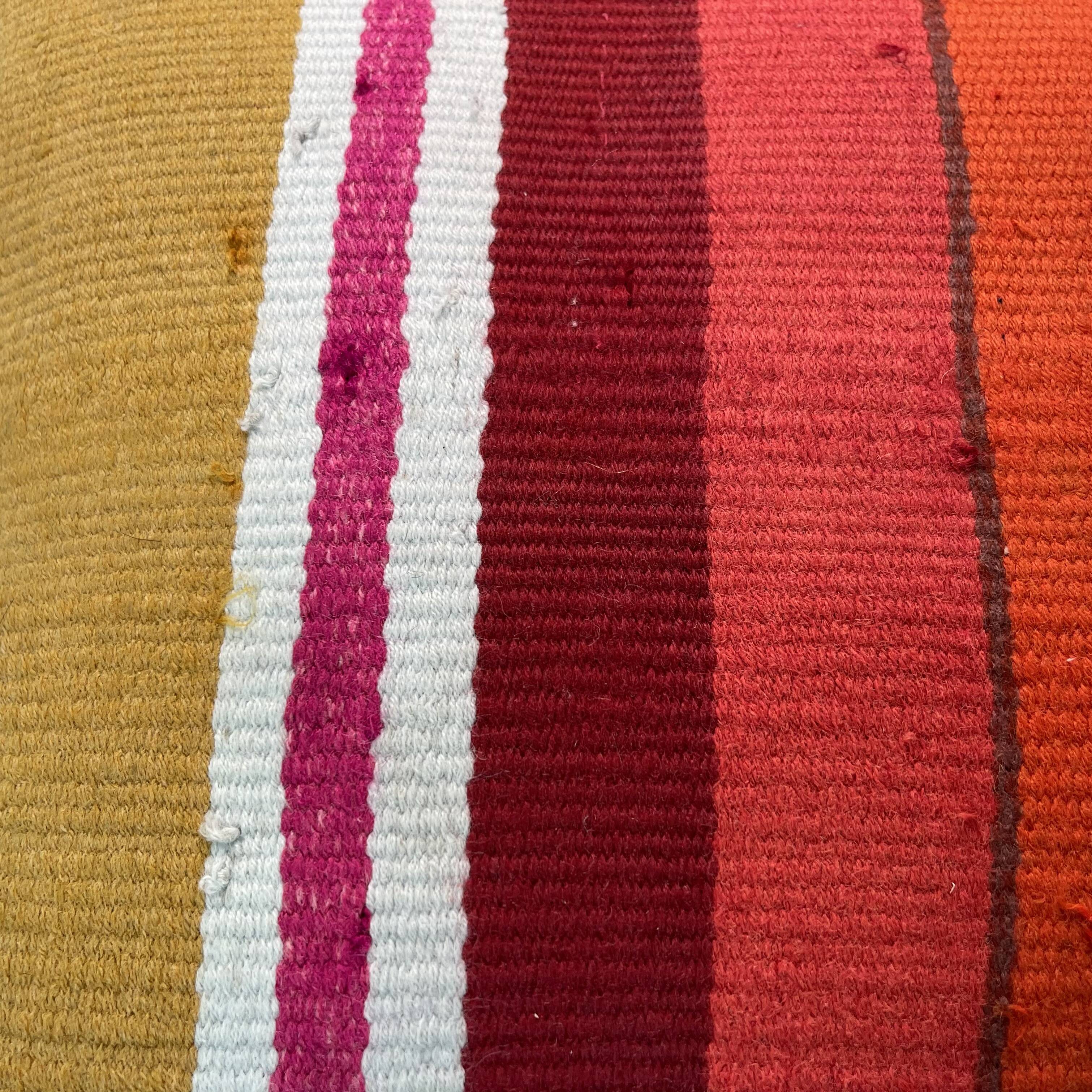 Vintage turkish handmade kilim cushion cover , 30 x 50 cm